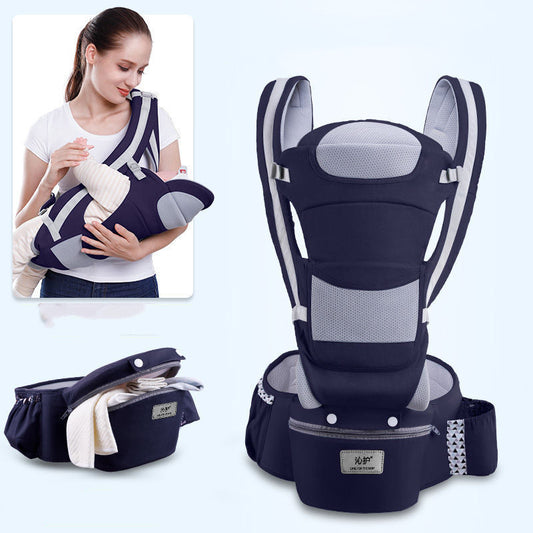 Baby Carrier - Ergonomic Baby Carrier, Hip-seat Carrier, 3 In 1 Front Facing Ergonomic